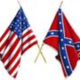 Civil war flags