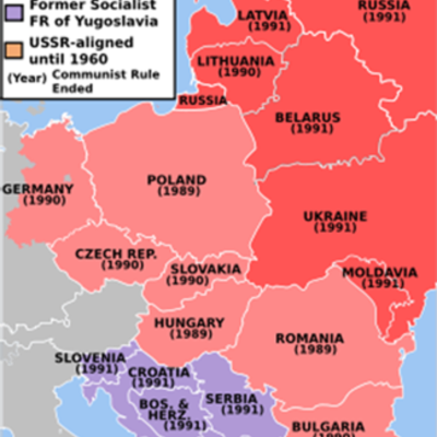 Timeline: Consequences across Eastern Europe - the fall of Communism