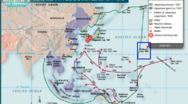Timeline: Allied Advances in Asia and the pacific during World War II