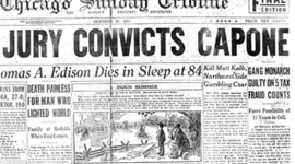 Timeline: The Fast Life And Hard Times Of Al Capone