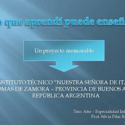 Timeline: Lo que aprendí puede enseñar