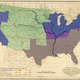 Map 1860 antebellum