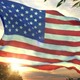American flag screensaver