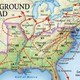Underground railroad map