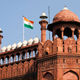 Flag of india flying over the red fort in old delhi photo 1777619 770tall