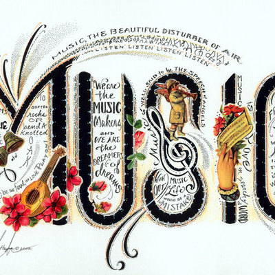 Timeline: Music throughout my life that I enjoy very much!