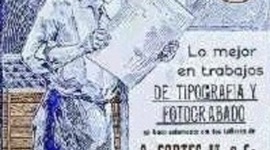 Timeline: 1900 – 1910 Publicidad de tipografía