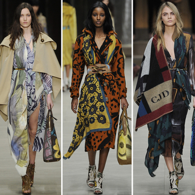 Timeline: Burberry Promotional Mix Timeline 2014