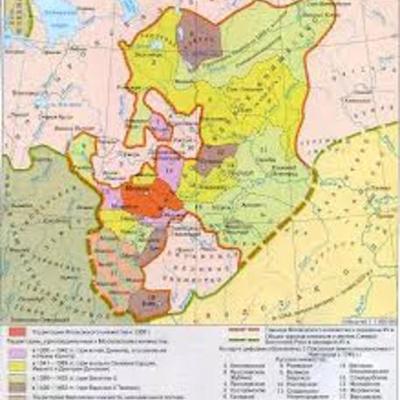 Timeline:  Управления Московским княжеством/царством с XV по XVII века