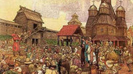 Timeline: Социально-экономическое развитие русских земель с 10 по 17 векa