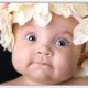 Baby girl flower cap