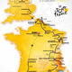 Tour de francia 2014 recorrido mapa