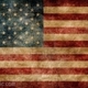 Vintage american flag
