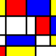 Mondrian grid