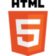 Html5 logo and wordmark.svg