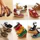 Sandalias plataformas moda 2013
