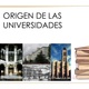 Origen de las universidades 1 728