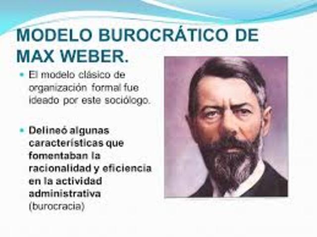 Aportaciones De Max Weber A La Administracion www.timetoast.com