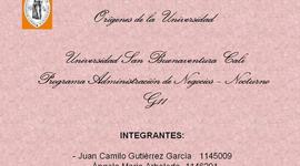 Timeline: Orígenes de la Universidad