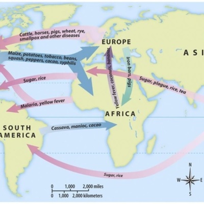 Timeline: Six Degrees of Separation: The Columbian Exchange