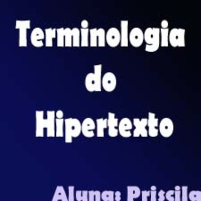 Timeline: Terminologia do Hipertexto