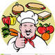 Chef cook baker fruti food veges 17750784
