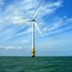 Off shore wind farm turbine