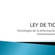 Ley de tics 1 728