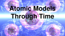 Timeline: Atomic model timeline