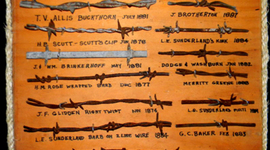 Timeline: barbed wire