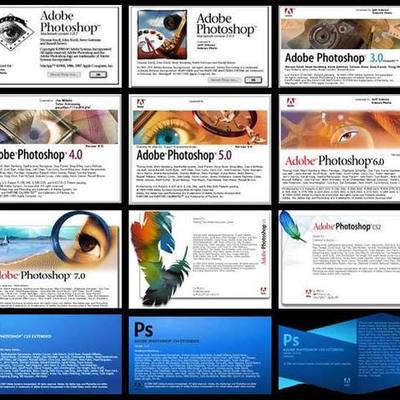 Timeline: EVOLUCIÓN DE PHOTOSHOP