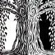 Leafy tree opposite sides by sparrowsflame