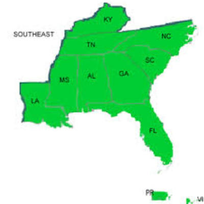 Timeline: SouthEast Region Timeline