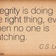 Quotation c s lewis right integrity meetville quotes 232060