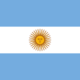 Argentinian flag graphic