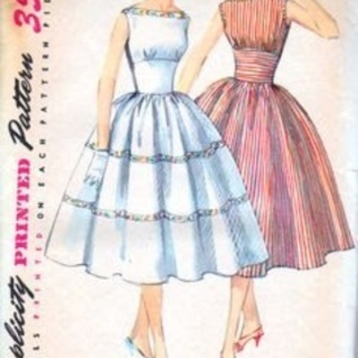 Timeline: dresses in the 1800's