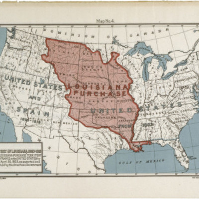 Timeline: If the Louisiana Purchase Transaction Had Never Happened...