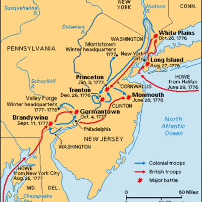 Timeline: New Jersey and the American Revolution