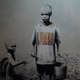 Graffiti wallpaper banksy 1