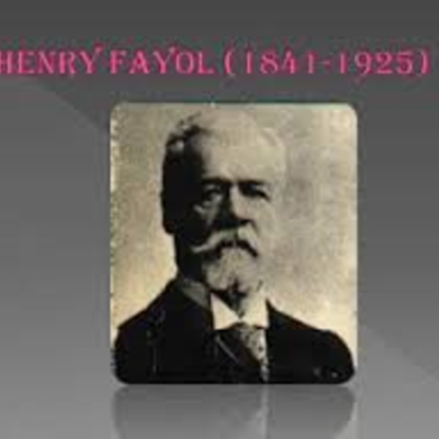 Timeline: Henry Fayol