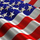 Stock footage american flag waving loop