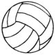 Volleyball color