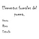 Elementos formales del poema 1 728