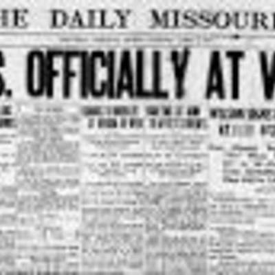 Timeline: rachel cruickshank US into WW1