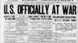 Timeline: rachel cruickshank US into WW1