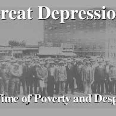 Timeline: modern history great depression timeline