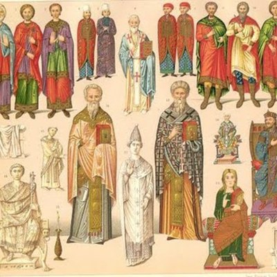 Timeline: Imperios Bizantinos y Carolingios.