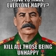 Stalin knows best
