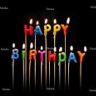 Timeline: My b-day partys