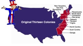 Timeline: 13 Colonies